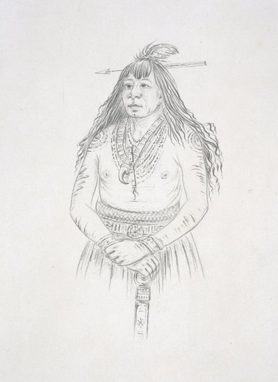 Bon son jee (New Fire) by George Catlin